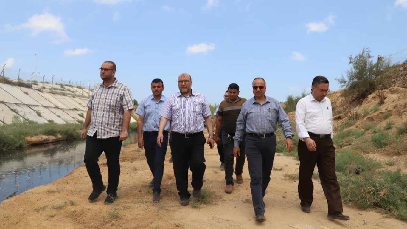 جولة لتفقد سير العمل