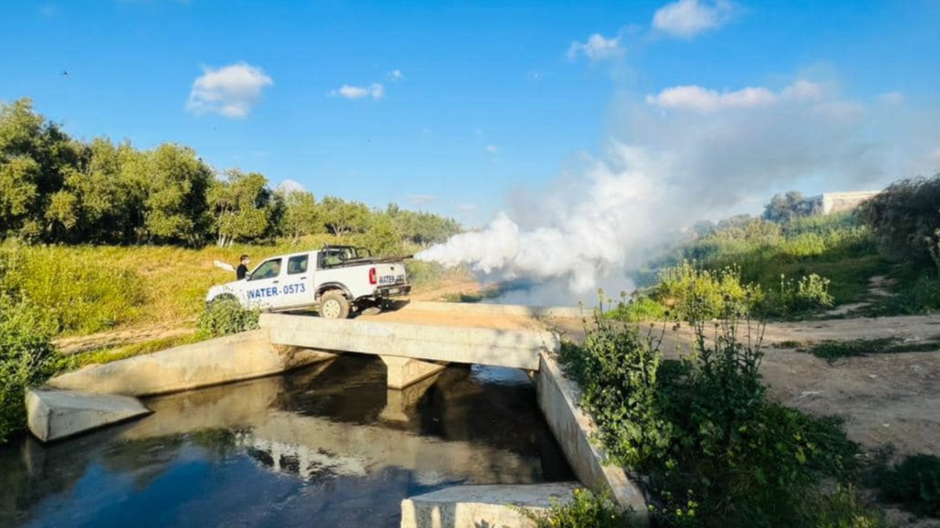حملة لمكافحة حشرة البعوض