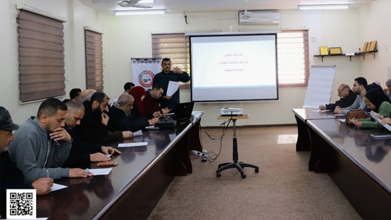 بلدية البريج تعقد ورشة العمل الأولى لتحديد الرؤية والأهداف التنموية.