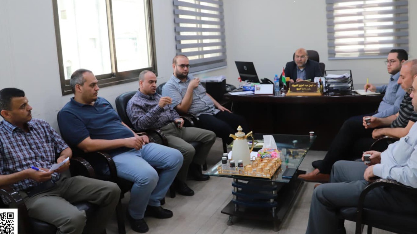 ضمن خطة المتابعة الإدارية بهدف تطوير أداء البلدية وتحسين جودة الخدمة