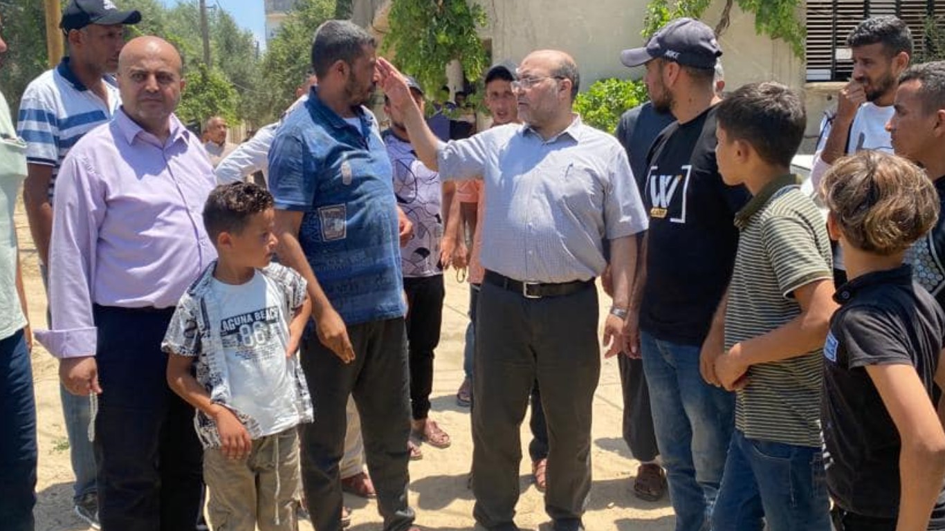 زيارة حي أبو اسعيد المجاور لكراج البلدية،